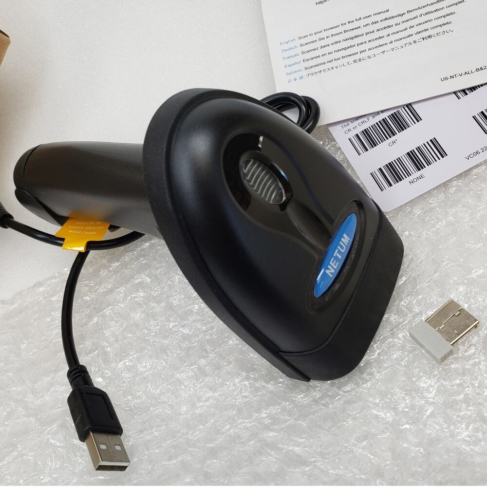 NETUM Bluetooth Barcode Scanner NT-1228BC - Picture 2 of 8
